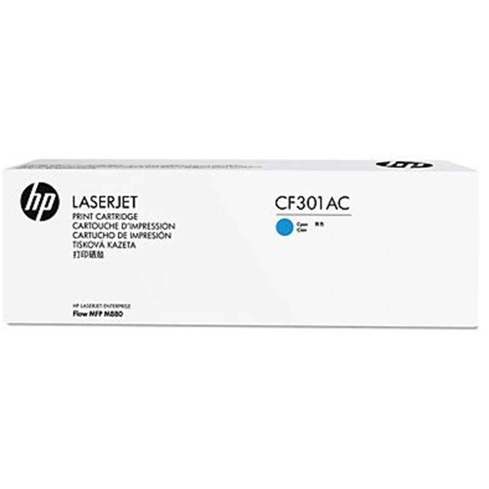 Genuine HP 827A CF301AC Cyan Contract Toner Cartridge 32,000 Print