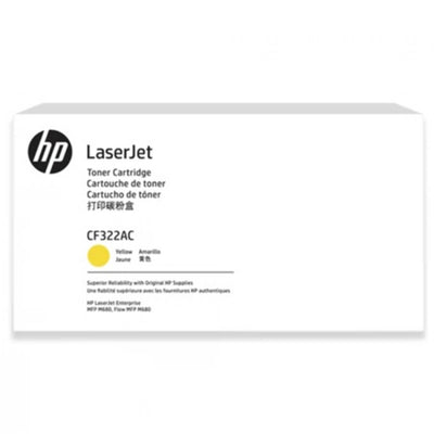 Genuine HP 653A CF322AC Yellow Contract Toner Cartridge 16,500 Prints