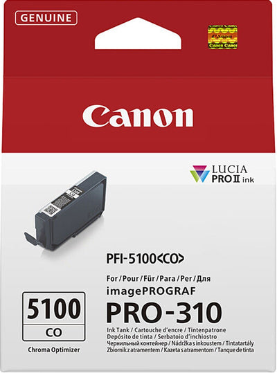 Genuine Canon PFI-5100CO Chroma Optimiser Ink Cartridge 14.4m