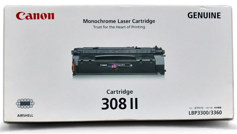Genuine Canon CART308II Black Toner Cartridge 6,000 Print