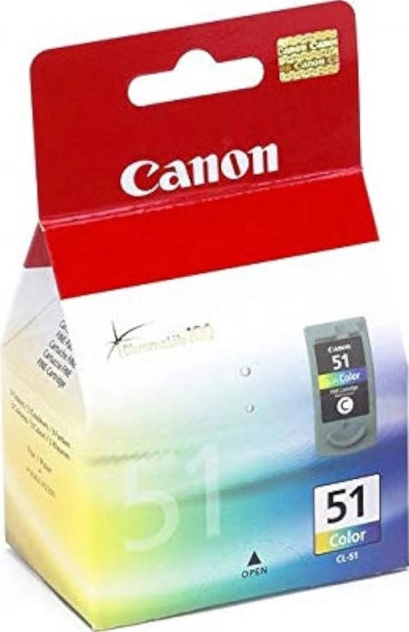 Genuine Canon CL51 TriColour Ink Cartridge 545 Prints