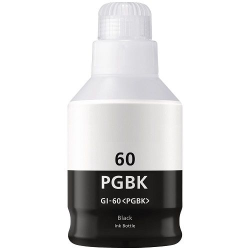 Canon GI60PGBK Black Compatible Ink Bottle 6,000 Print