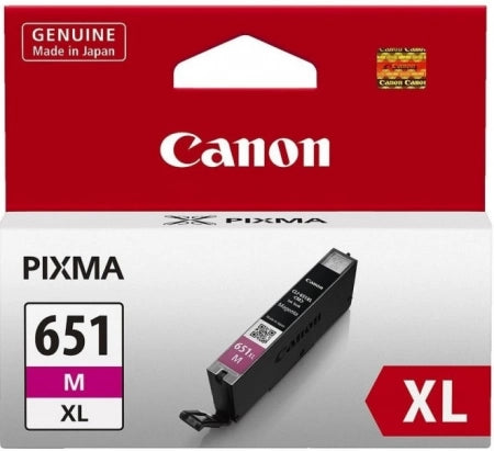 Genuine Canon CLI651XLM Magenta Ink Cartridge 680 Prints