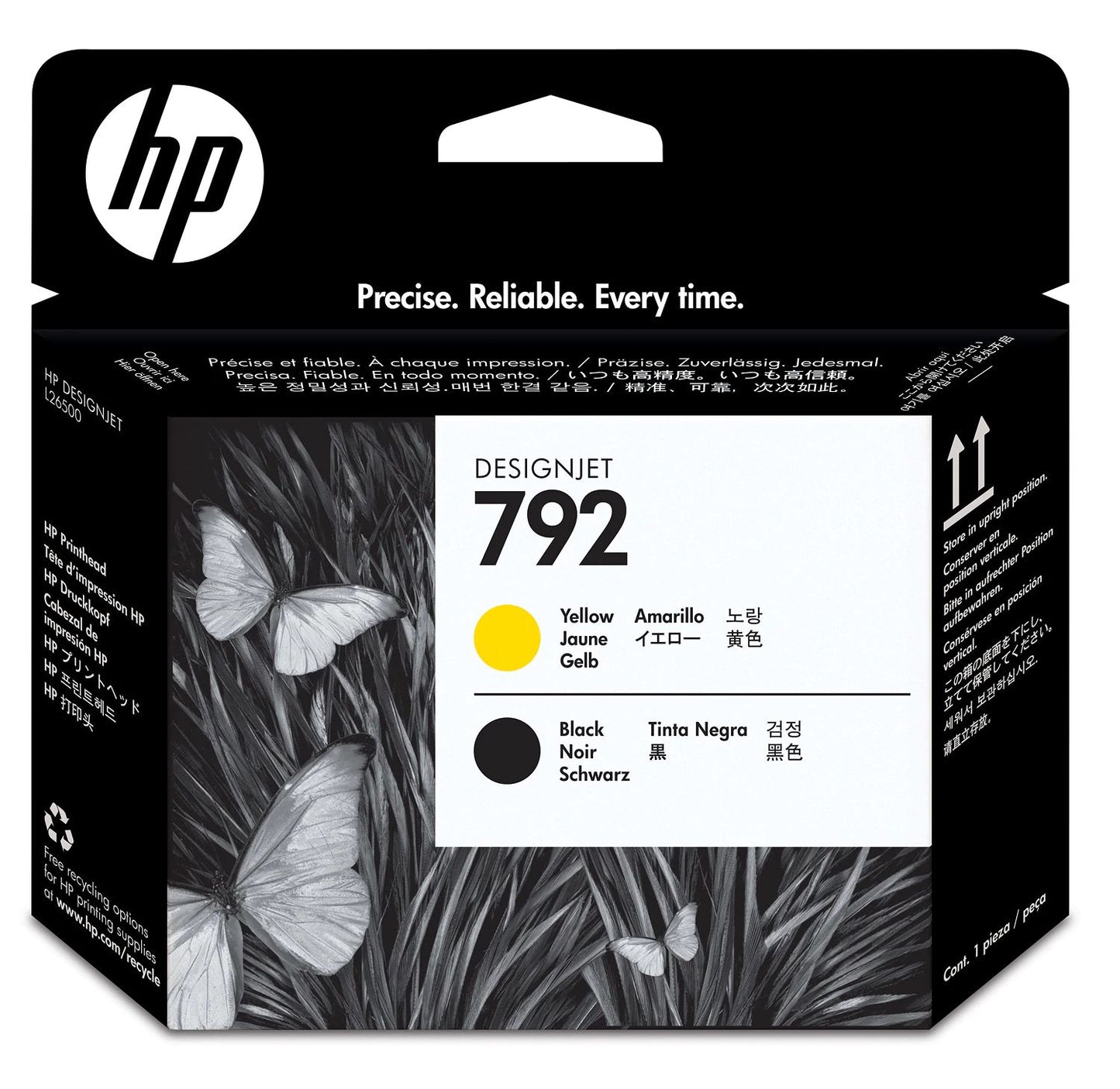 Genuine HP 792 Yellow/Black Latex Printhead CN702A