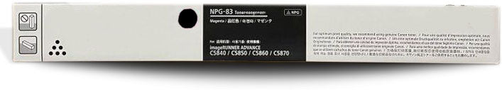 Canon NPG83 GPR61 Compatible Black w/Genuine Toner Powder 71,000 Prints (3763C001AA)