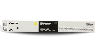 Genuine Canon NPG83 GPR61 Yellow Toner 60,000 Prints (3766C001AA)