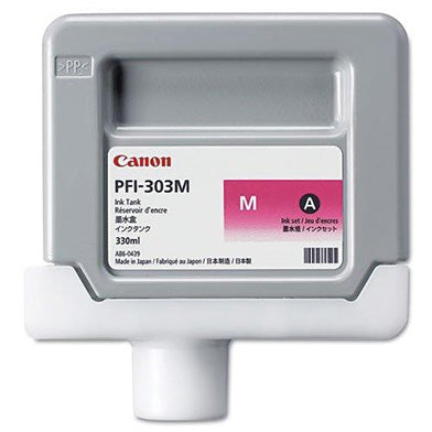 Canon PFI303M Magenta Genuine Ink Cartridge 330m