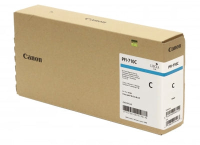 Genuine Canon PFI-710 Cyan Ink Cartridge 700ml