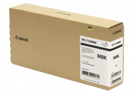 Genuine Canon PFI-710 Matte Black Ink Cartridge 700ml