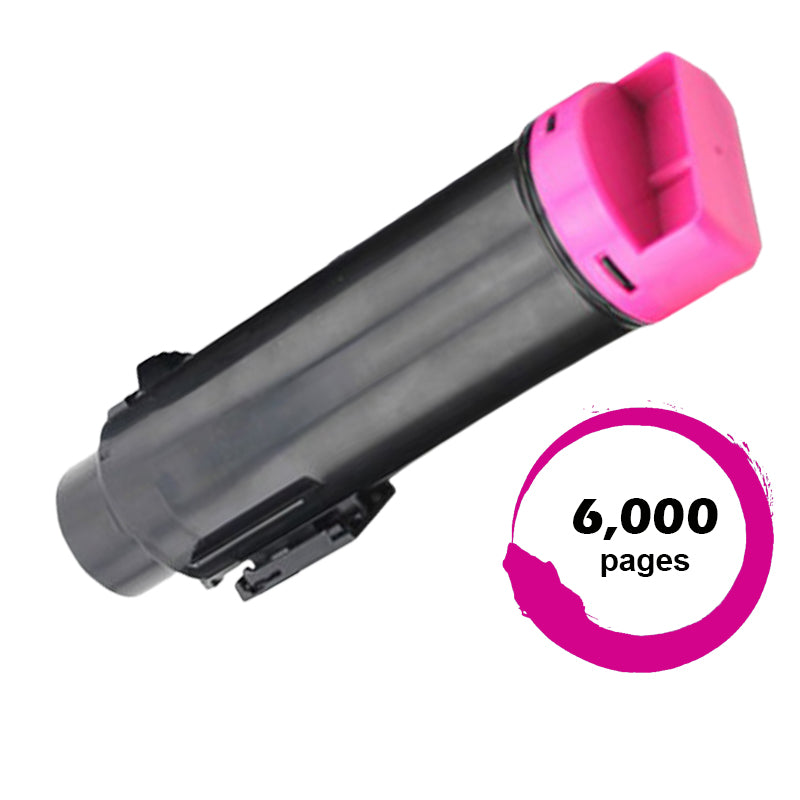 Fuji Xerox DocuPrint CP315DW CT202612 Magenta Toner Cartridge Compatible 6,000 Yield