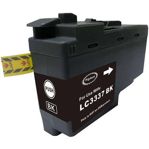 Brother LC3337BK Compatible Black High Yield Ink Cartridge 3000 Page Yield