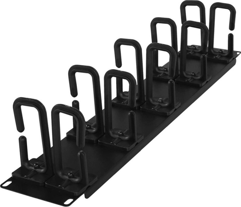 Cyberpower CRA30006 - 2 Unit Horizontal Flexi Ring Cable Manager Rack