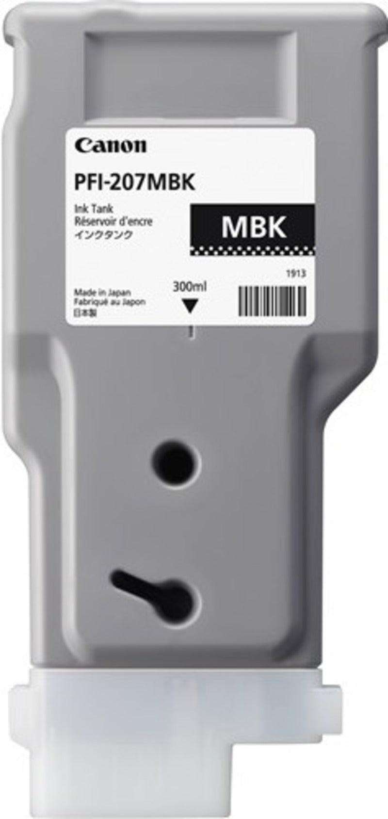 Genuine Canon PFI-207MBK Matte Black Ink Cartridge 300-m