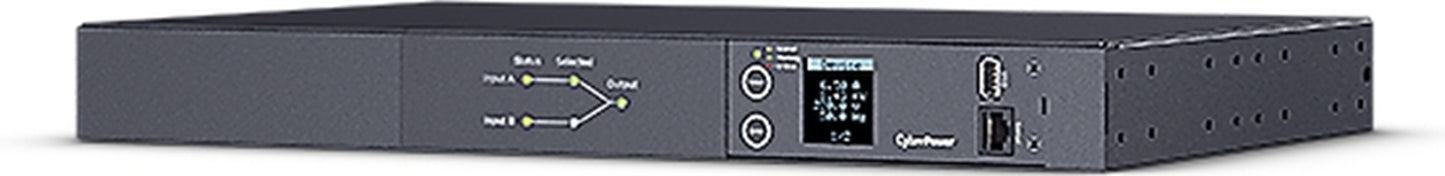 Cyberpower PDU24004 Metered ATS Power Distribution Unit - 10 Amp