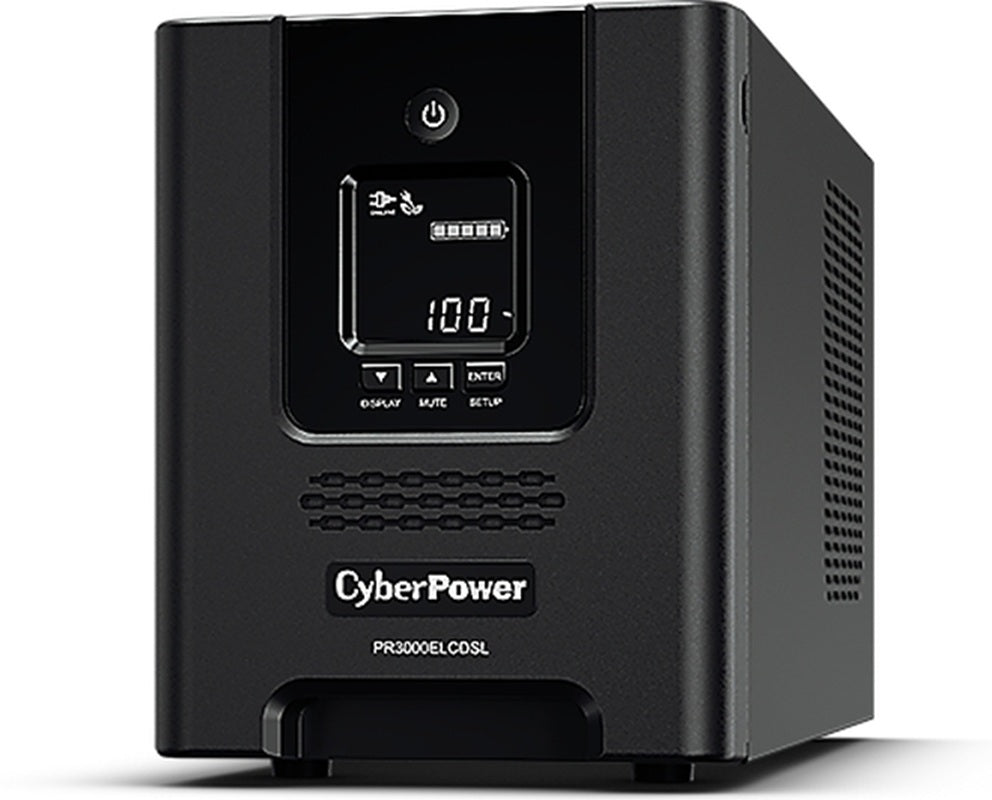 Cyberpower PR3000ELCDSL Professional Smart App Tower UPS - 3000VA