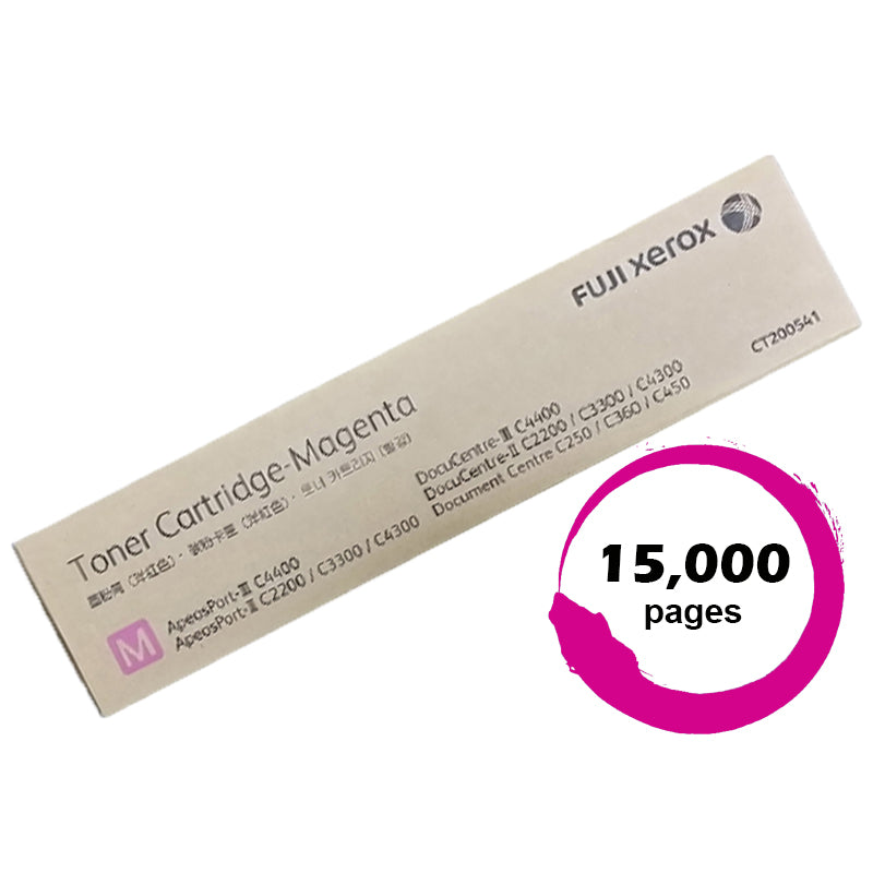 Genuine Fuji Xerox CT200541 Magenta Toner Cartridge 15,000 Print