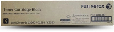 Genuine Fuji Xerox CT201434 Black Toner Cartridge 25,000 Pages IV C2260 C2263 C2265