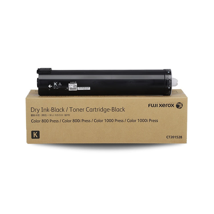 Genuine Fuji Xerox CT201528 Black Toner Cartridge Color Press 800 / 800i / 1000 / 1000i