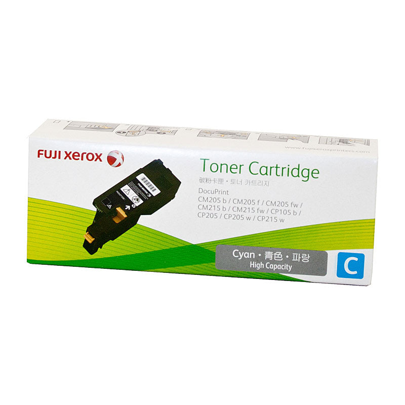 Genuine Fuji Xerox DocuPrint CP105B CT201592 Cyan Toner Cartridge 1,400 Print