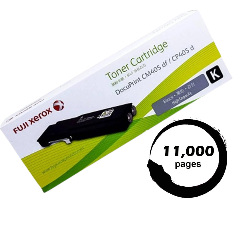 Genuine Fuji Xerox CM405DF Black Toner CT202033 11,000 Print