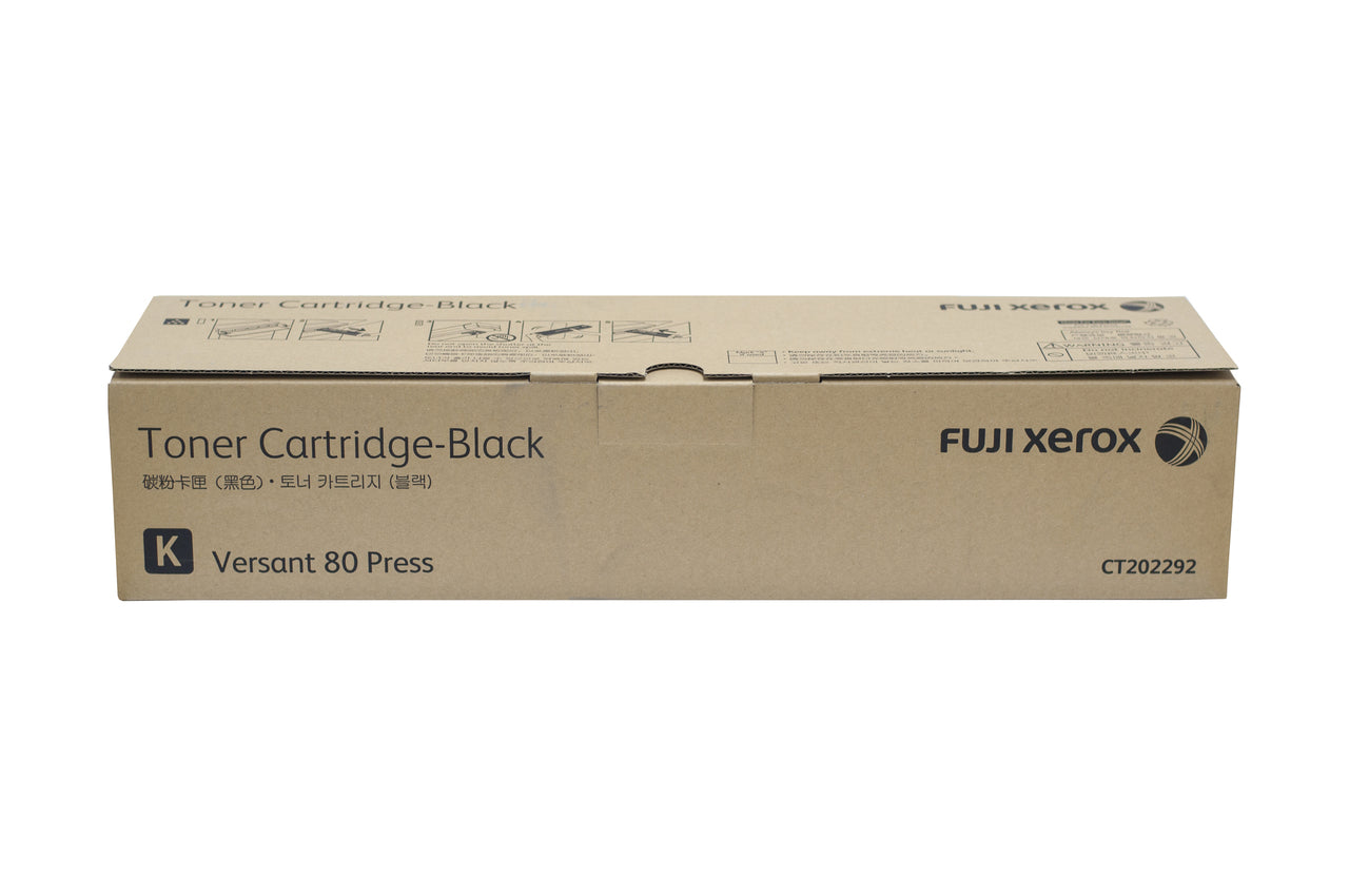 Genuine Fuji Xerox CT202292 Versant 80 Black Toner Cartridge 20,000 Print