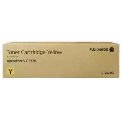 Genuine Fuji Xerox V C3320 CT202359 Yellow Toner Cartridge 11,000 Prints