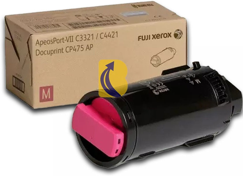 Genuine Fuji Xerox CT203348 (CT203352) Magenta Toner Cartridge 11000 Pages VII C3321 C4421 CP475