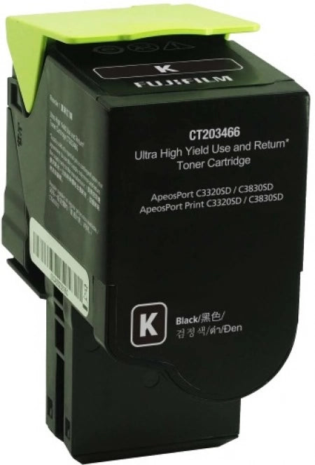 Genuine Fujifilm CT203466 Black Toner Cartridge 10,500 Prints
