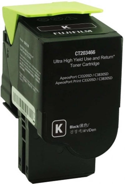 Genuine Fujifilm CT203466 Black Toner Cartridge 10,500 Prints