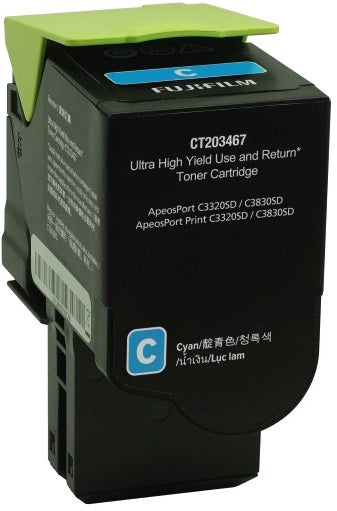 Genuine Fujifilm CT203467 Cyan Toner Cartridge 7,000 Print