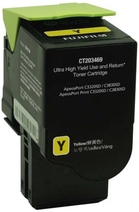 Genuine Fujifilm CT203469 Yellow Toner Cartridge 7,000 Prints