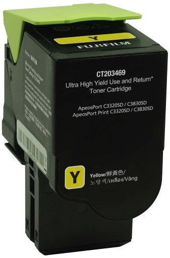 Genuine Fujifilm CT203469 Yellow Toner Cartridge 7,000 Print