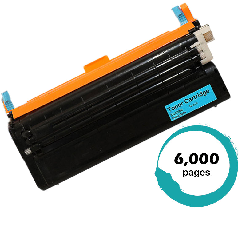 Fuji Xerox CT350568 Cyan Compatible Toner Cartridge DocuPrint C3290FS 6,000 Page