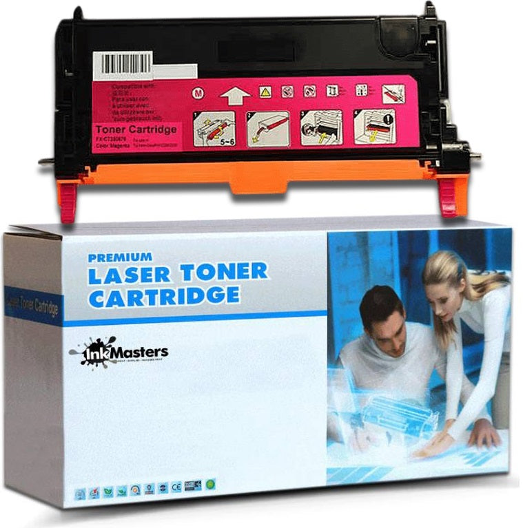 Fuji Xerox DocuPrint C2200 CT350676 Magenta Compatible Toner Cartridge 9,000 Print