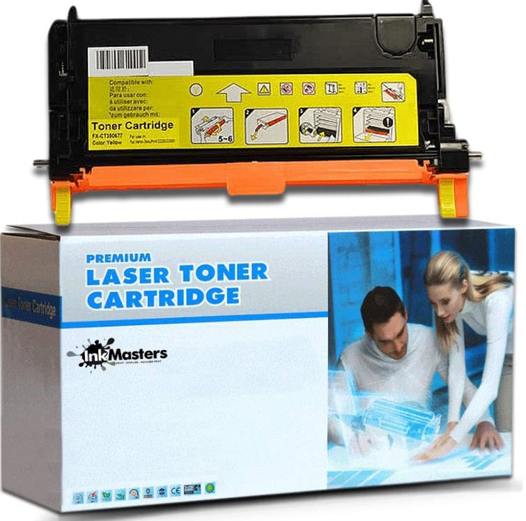 Fuji Xerox DocuPrint C2200 CT350677 Yellow Compatible Toner Cartridge 9,000 Print