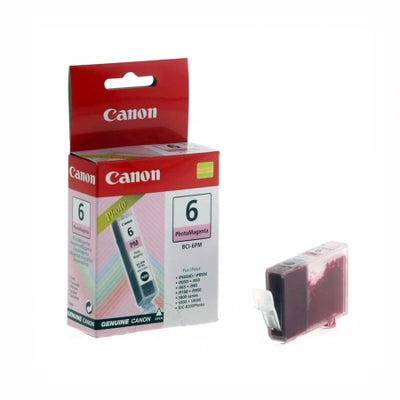 Genuine Canon BCI6PM Photo Magenta Ink Cartridge 100 Prints