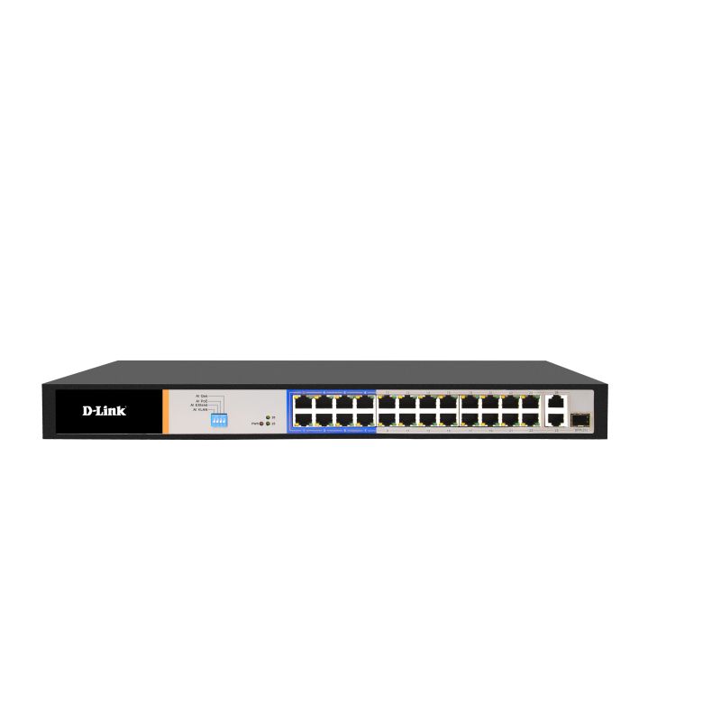 D-Link 24 Port PoE Switch DES-F1026P-E
