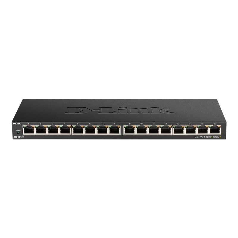 D-Link 16-Port Low Profile Gigabit Unmanaged Switch DGS-1016