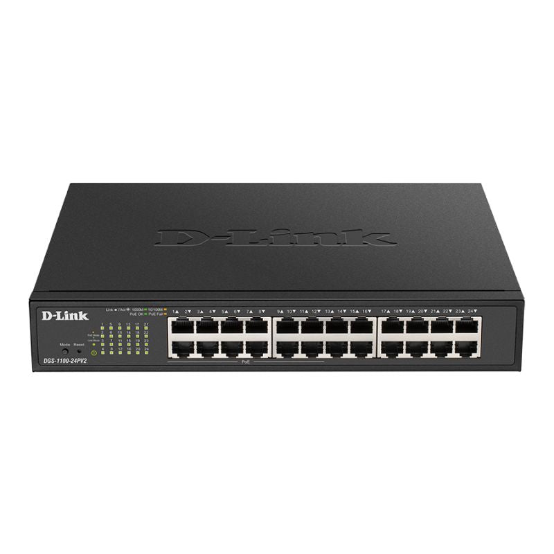 D-Link DGS-1100-24PV2 24 Port Switch (12 PoE Ports)