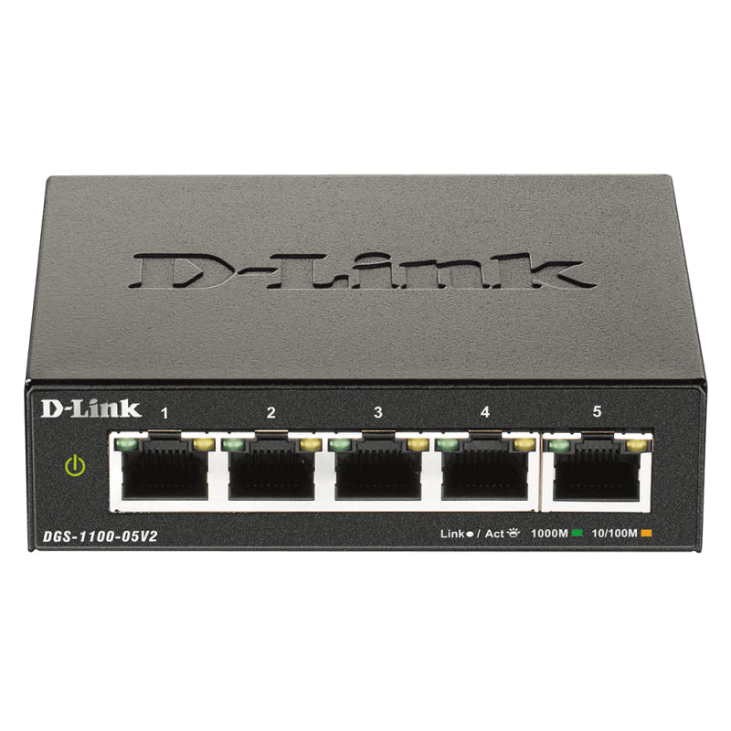 D-Link 4 Port Switch DGS-1100-05V2