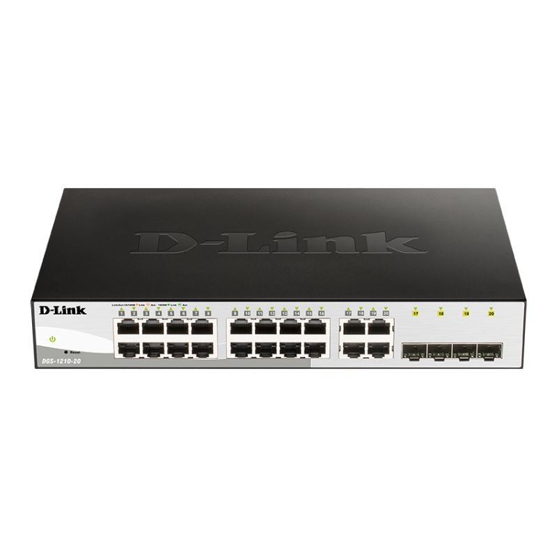D-Link 24 Port Gigabit Switch DGS-1210-20