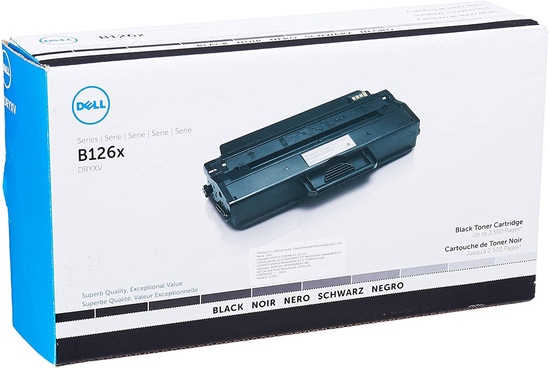Dell B1260 B1265 DRYXV Genuine Toner Cartridge 2,500 page