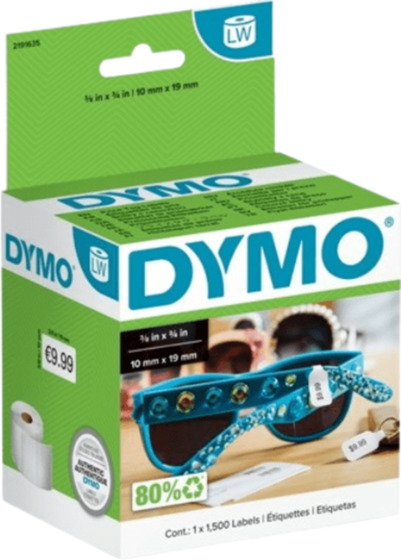 Dymo LabelWriter Price Tag Jewelry Labels 2UP 1500 Labels 2191635