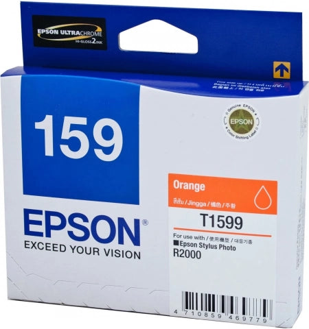 Epson T1599 C13T159990 Orange Genuine Ink Cartridge 2,000 Prints