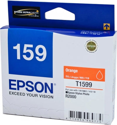 Epson T1599 C13T159990 Orange Genuine Ink Cartridge 2,000 Prints