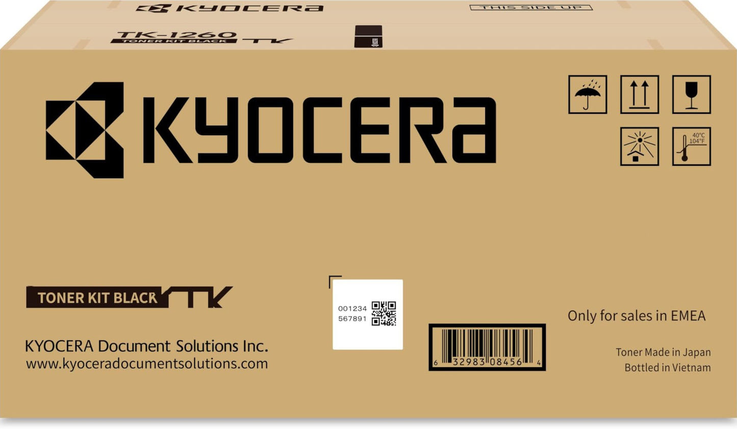 Genuine Kyocera TK-1294 Black Toner Cartridge 3,000 Print