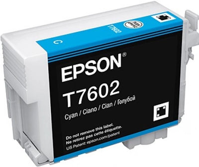 Epson 760 C13T760200 Cyan Genuine Ink Cartridge 180 Prints