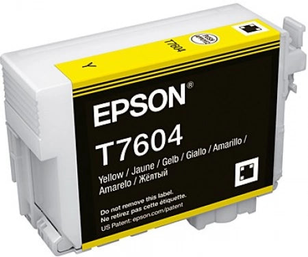 Epson 760 C13T760400 Yellow Genuine Ink Cartridge 180 Prints