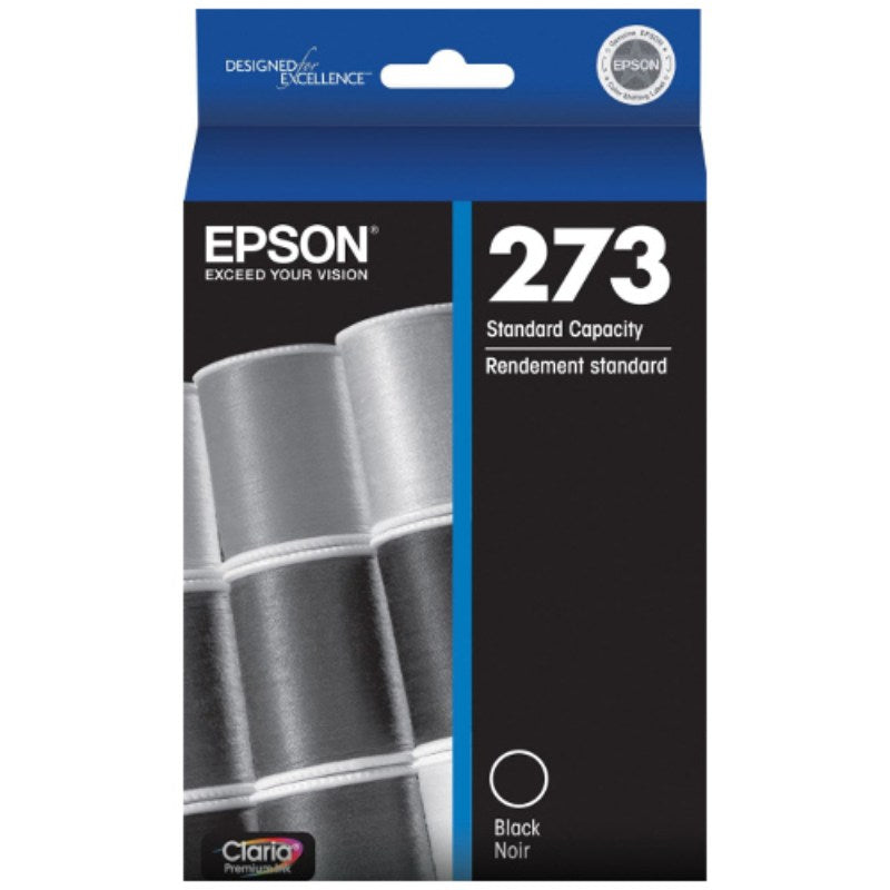 Epson 273 C13T272192 Black Genuine Ink Cartridge 250 Print