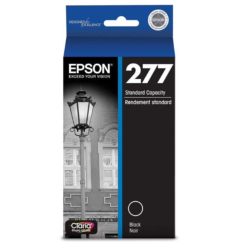 Genuine Epson 277 C13T277192 Black Ink Cartridge 240 Print